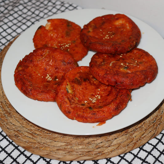 Kimchi Pancakes (Kimchi Jeon) 2pcs