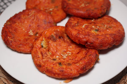 Kimchi Pancakes (Kimchi Jeon) 2pcs